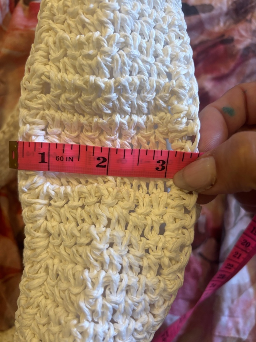 Forever 21 Woman’s Cute, White Crochet Purse, Satchel NWT - Picture 11 of 15